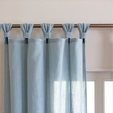 Fort Absolute - Twist Tab Top Sheer Curtain (Silver Grey)