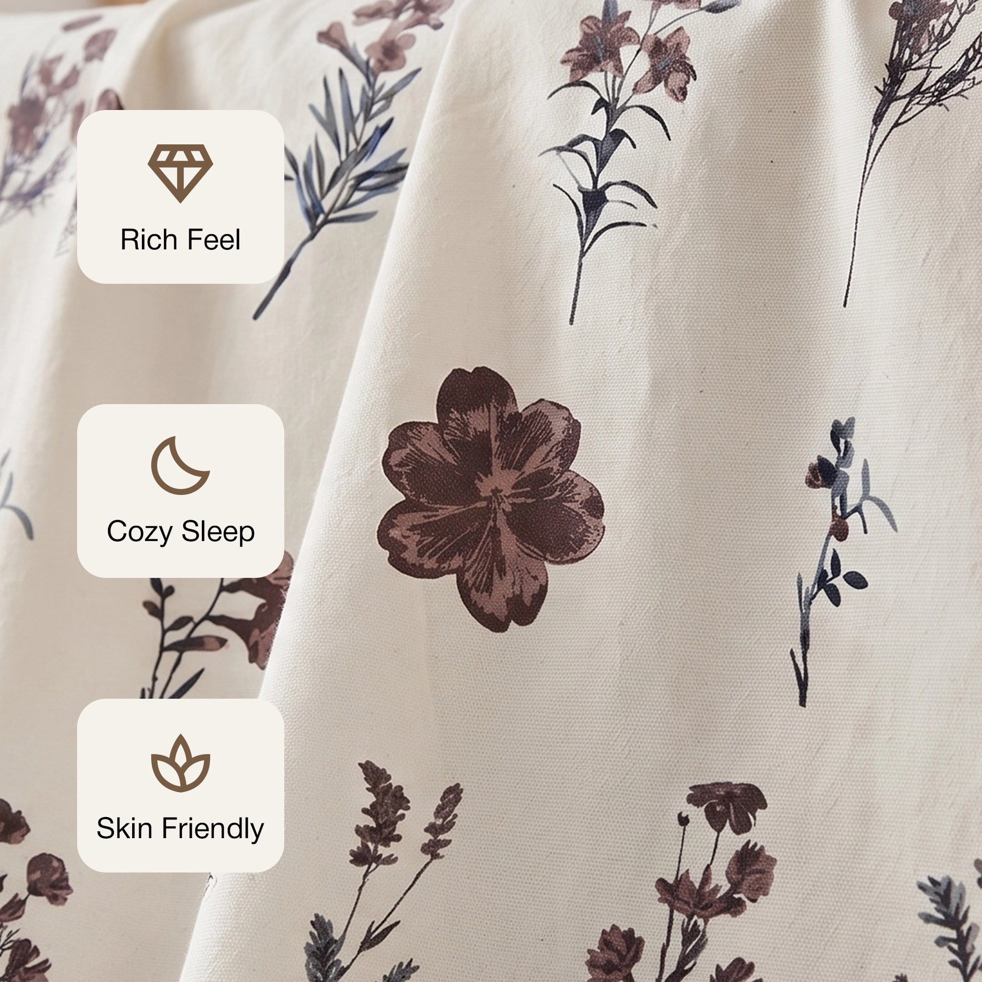 Prairie Charm - Floral Bedsheet