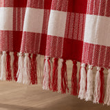 Breton Red Harlequin - Plaid Woven Throw