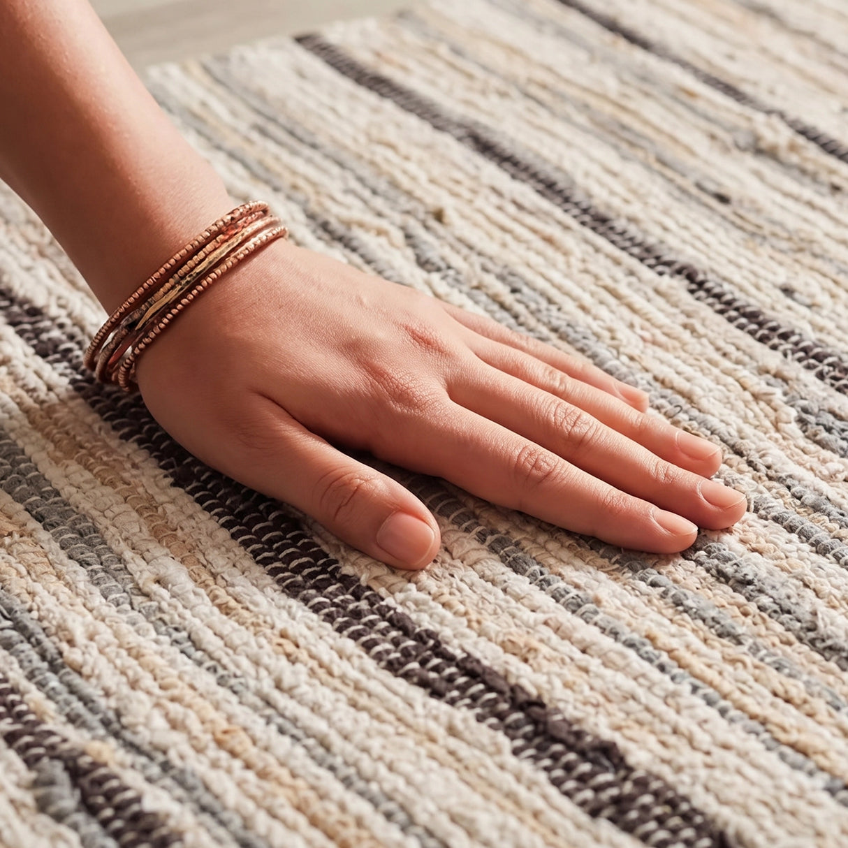 Earthology Harmony - Recycled Rug (Beige)