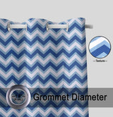 Imprimer Ikat - Printed Semi Blackout Curtain