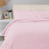 Breton Mellow - Satin Striped Duvet Cover (Pink)