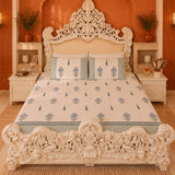 Gentle Bud - Handblock Bedsheet
