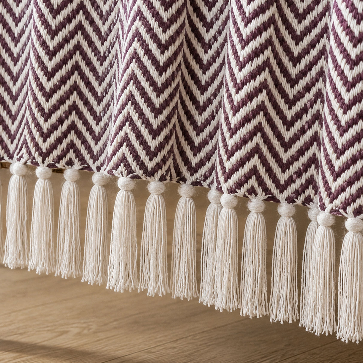 Tessitura Brown Chevron - Throw