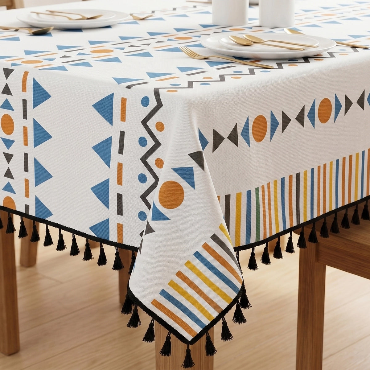 Imprimer Handpicked Santo - Table Cover (Blue)