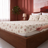 Blush Garden - Floral Fitted Sheet