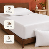 Premium Bamboo Fitted Sheet – Soft, Breathable & Comfortable Sheet