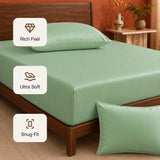 Organic Bamboo Fitted Sheet – Soft, Cool & Breathable
