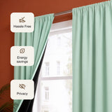 Fort Essential - Black Backing Blackout Curtain