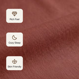 Fort Nightingale - Solid Bedsheet (Maroon)