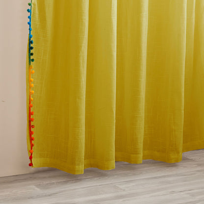 Handpicked Aether - Curtain Yellow | Rod Pocket