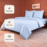 Fort Mellow - Solid Duvet Cover (Light Blue)