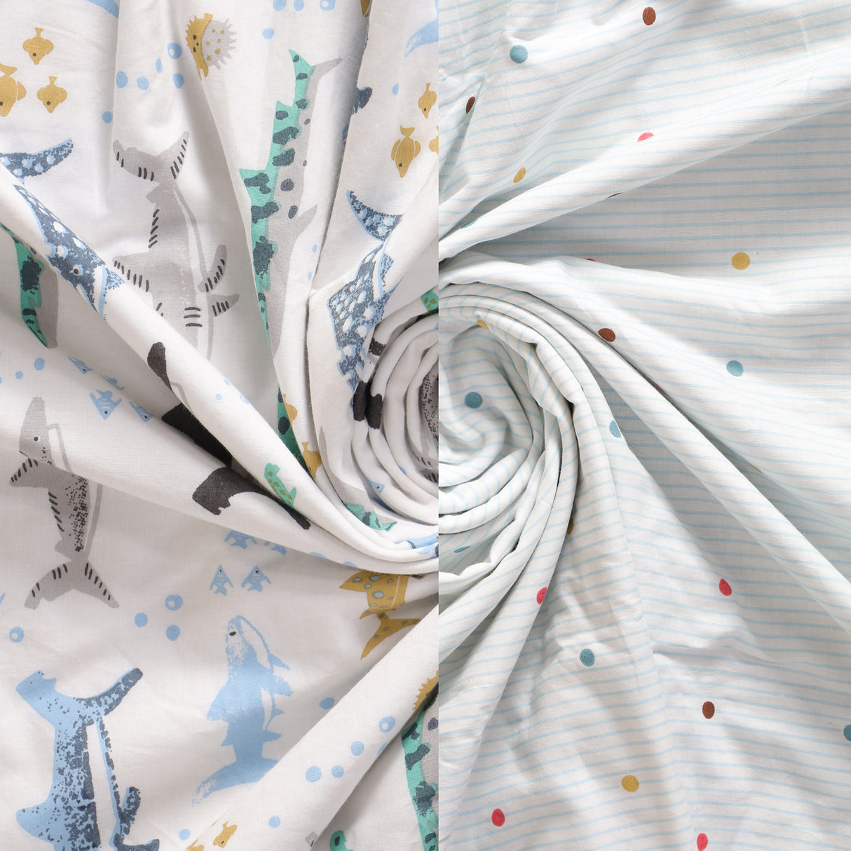 Imprimer Printed Baby Dohar - Baby Blue Hunter