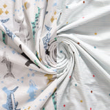 Imprimer Printed Baby Dohar - Baby Blue Hunter