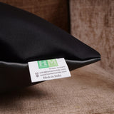 Double Color Pattern Cushion Cover (Black & Grey)