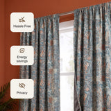 Imprimer River Village - Rod Pocket DP Curtain