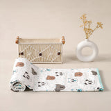 Printed Baby Dohar - Panda & Friends