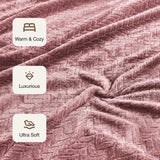 Fort Mellow - Wave Plush Blanket (Pink)