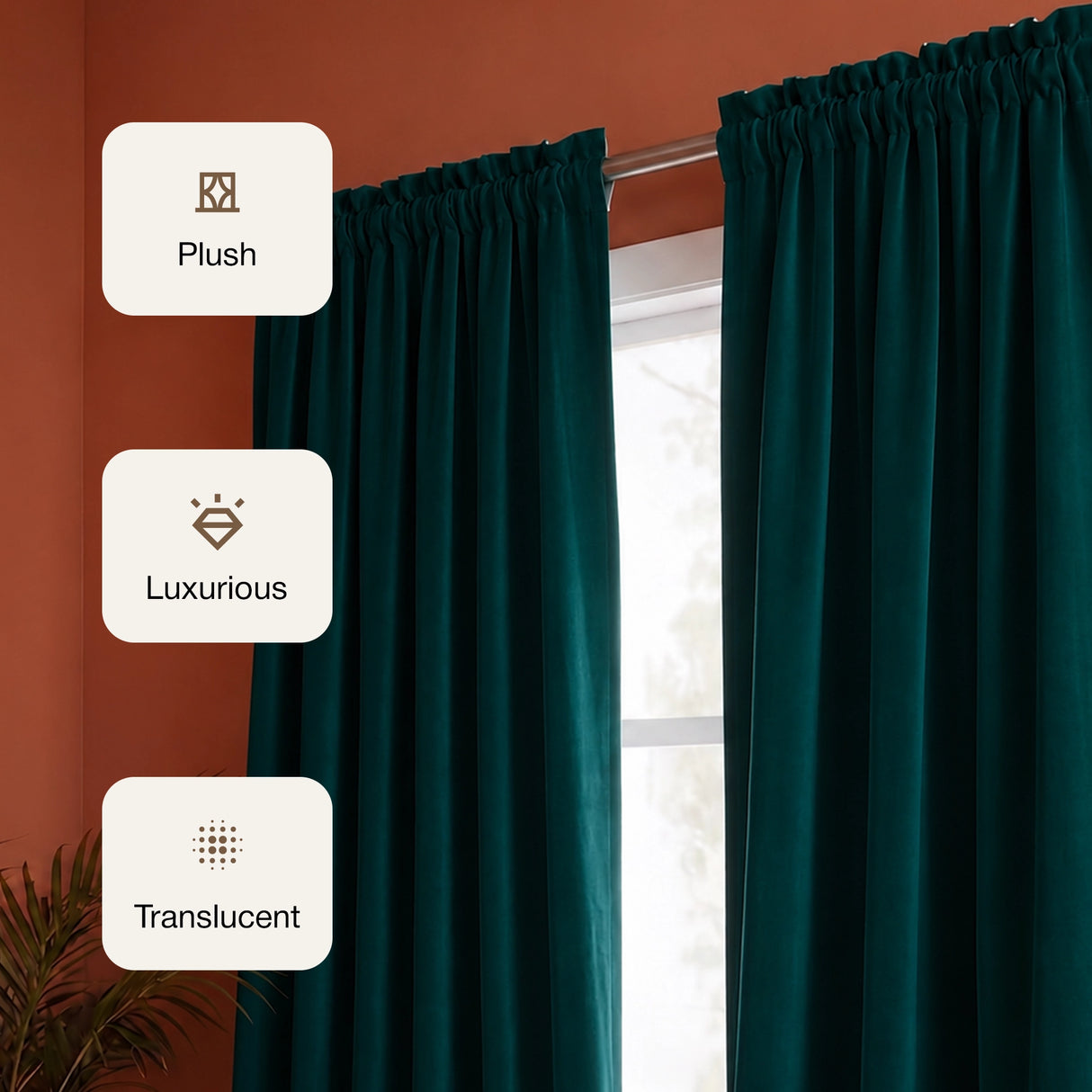 Fort Royal - Rod Pocket Curtain