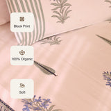 Gentle Bud - Handblock Bedsheet