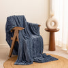 Fort Mellow - Wave Plush Blanket (Frost Blue)