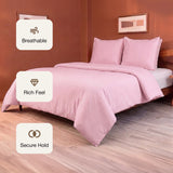 Fort Mellow - Solid Duvet Cover (Pink)