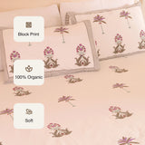 Empire Aura - Handblock Bedsheet