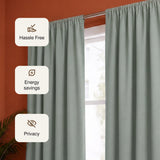 Fort Essential - Black Backing Blackout Curtain