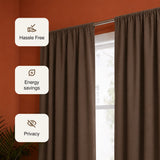 Fort Essential - Black Backing Blackout Curtain