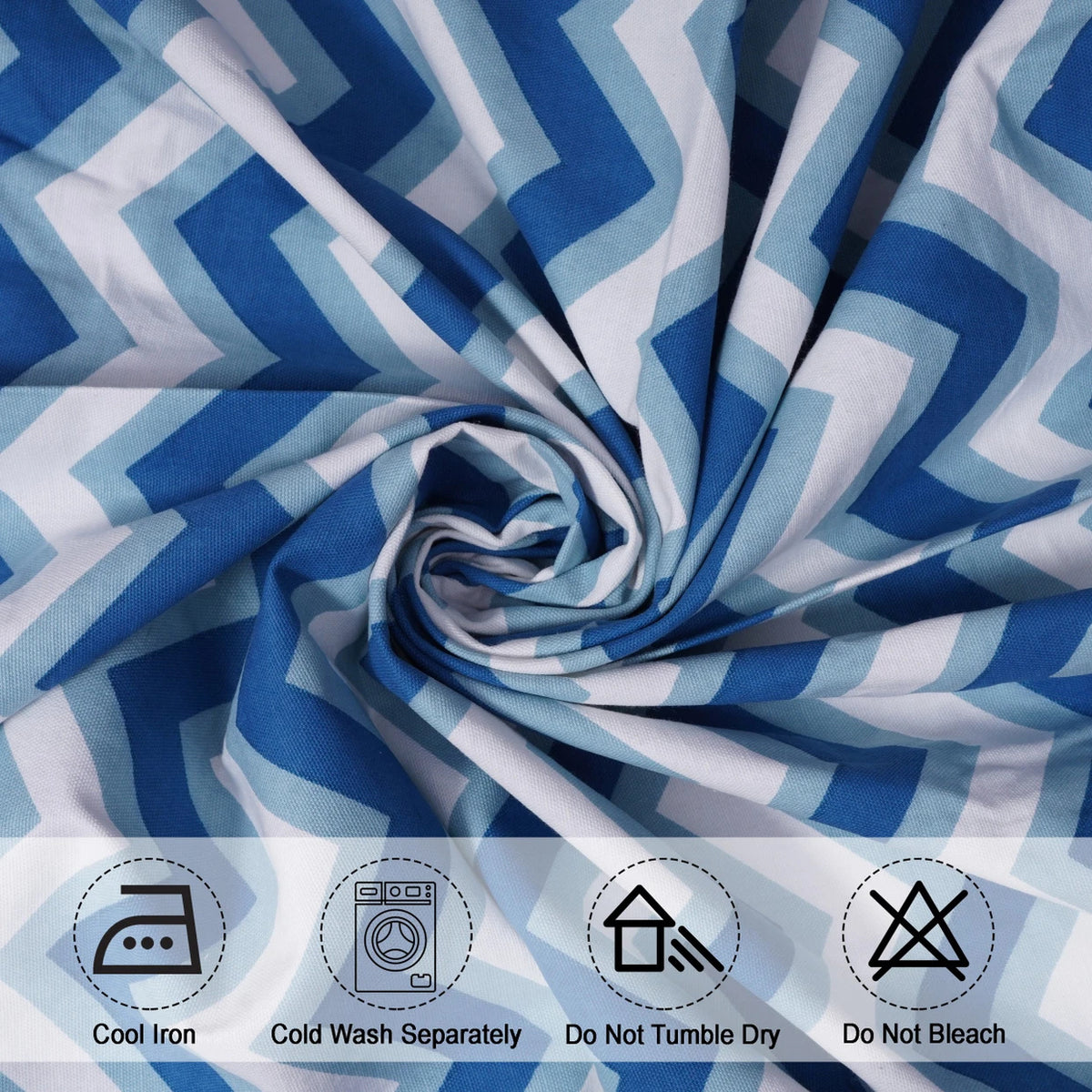 Imprimer Ikat - Printed Semi Blackout Curtain