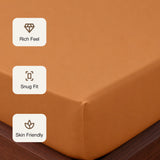 Fort Sublime - Solid Fitted Bedsheet (Taupe)