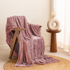 Fort Mellow - Wave Plush Blanket (Pink)