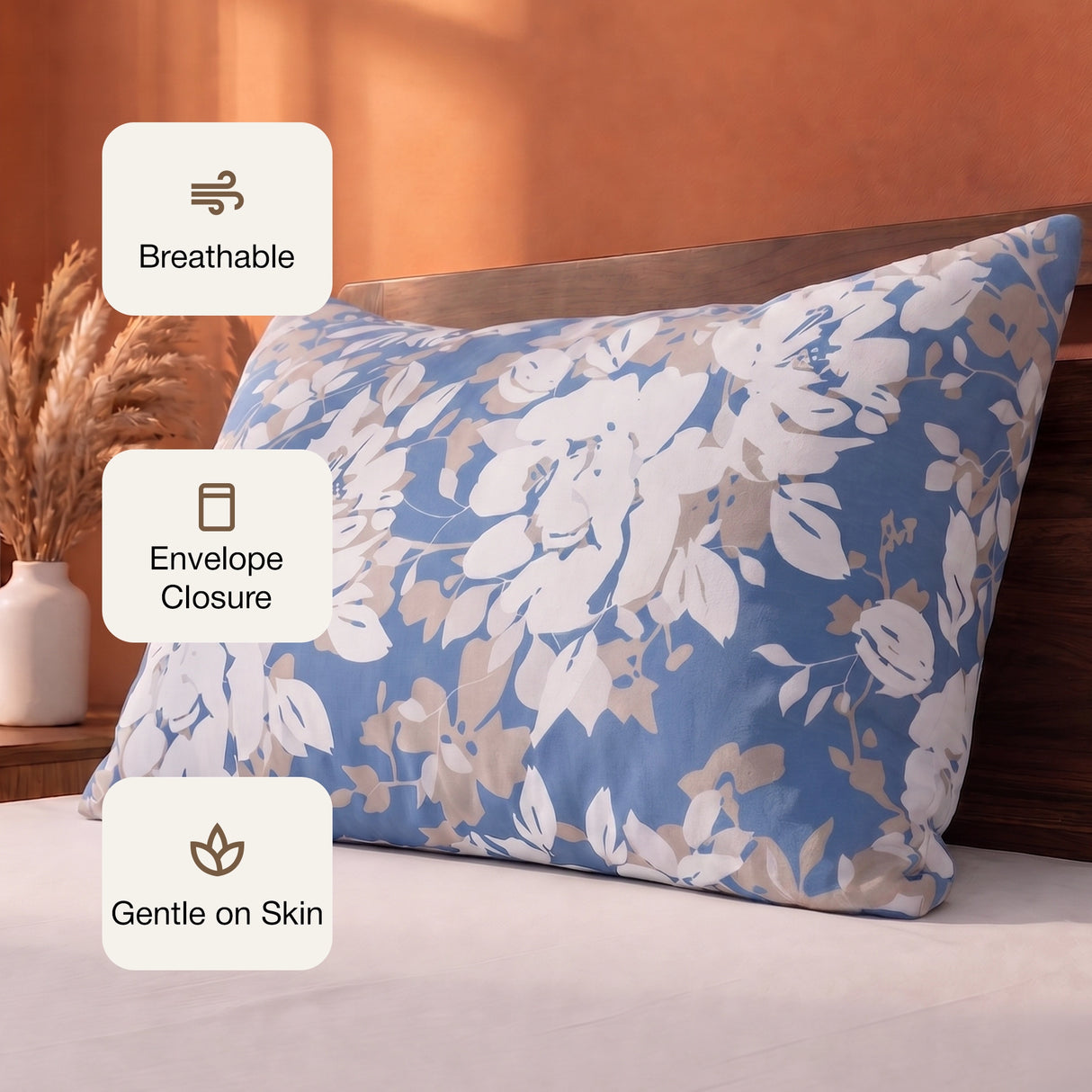 Imprimer Blossom Haze - Pillow Cover