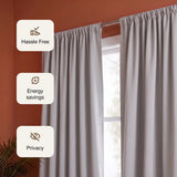 Fort Essential - Rod Pocket Blackout Curtain (Greyish)