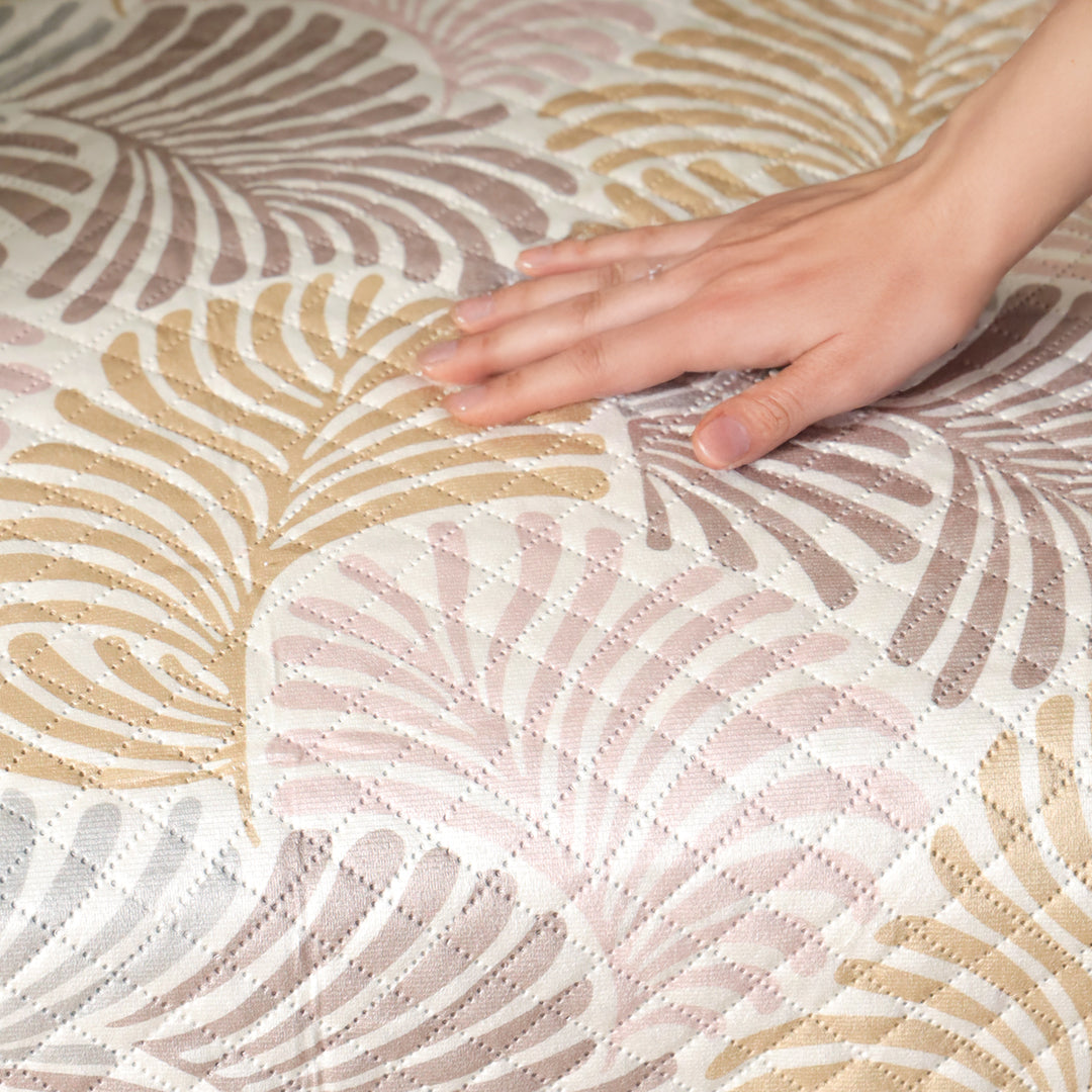 Opal Palms - Printed Sofa Cover (Multicolor)