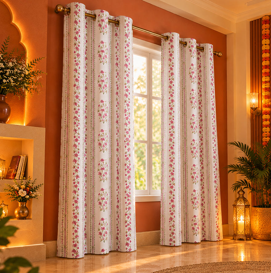 Printed Cotton Curtain
