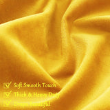 Fort Royal - Rod Pocket Velvet Curtain (Yellow)