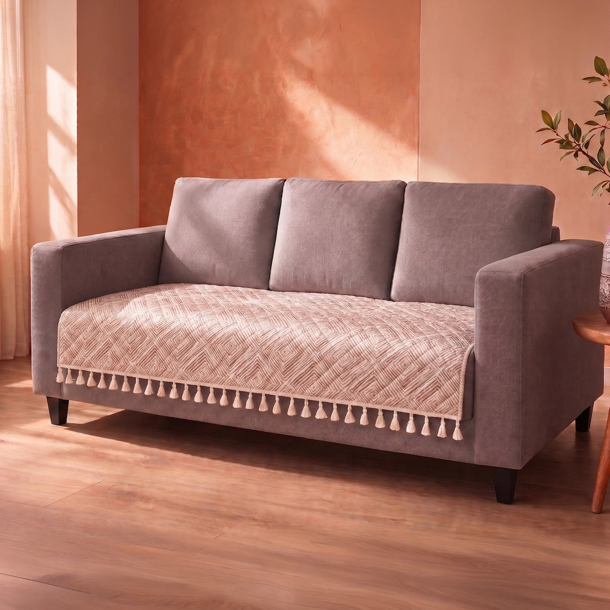 Tribal Lattice - Printed Sofa Cover
