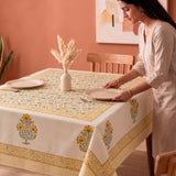 Handblock Table Cover (Sunbeam)