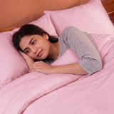 Fort Mellow - Solid Duvet Cover (Pink)