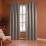 Fort Essential - Rod Pocket Blackout Curtain (English Grey)
