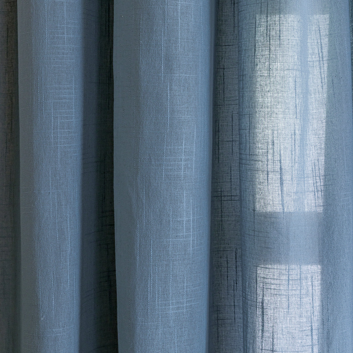 Fort Absolute - Twist Tab Top Sheer Curtain (Silver Grey)