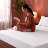 Fort Sublime - Solid Fitted Bedsheet (White)
