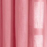 Fort Absolute - Twist Tab Top Sheer Curtain (Pink)