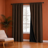 Fort Essential - Black Backing Blackout Curtain