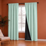 Fort Essential - Black Backing Blackout Curtain