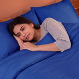 Fort Mellow - Solid Duvet Cover (Navy Blue)