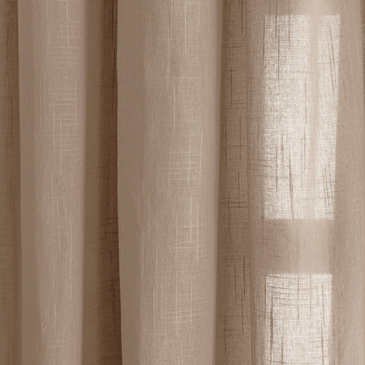 Fort Absolute - Twist Tab Top Sheer Curtain