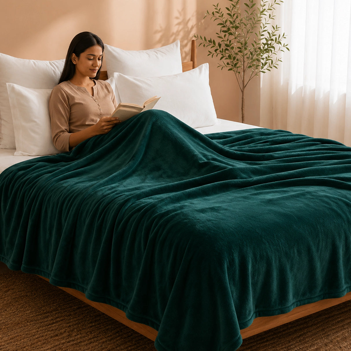Fort Mellow - Plush Blanket (Green)