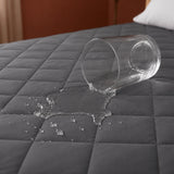Ombre - Pure Shield Solid Quilted Mattress Protector (Grey)